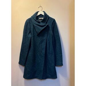 L.L.Bean Asymmetrical wool blend jacket